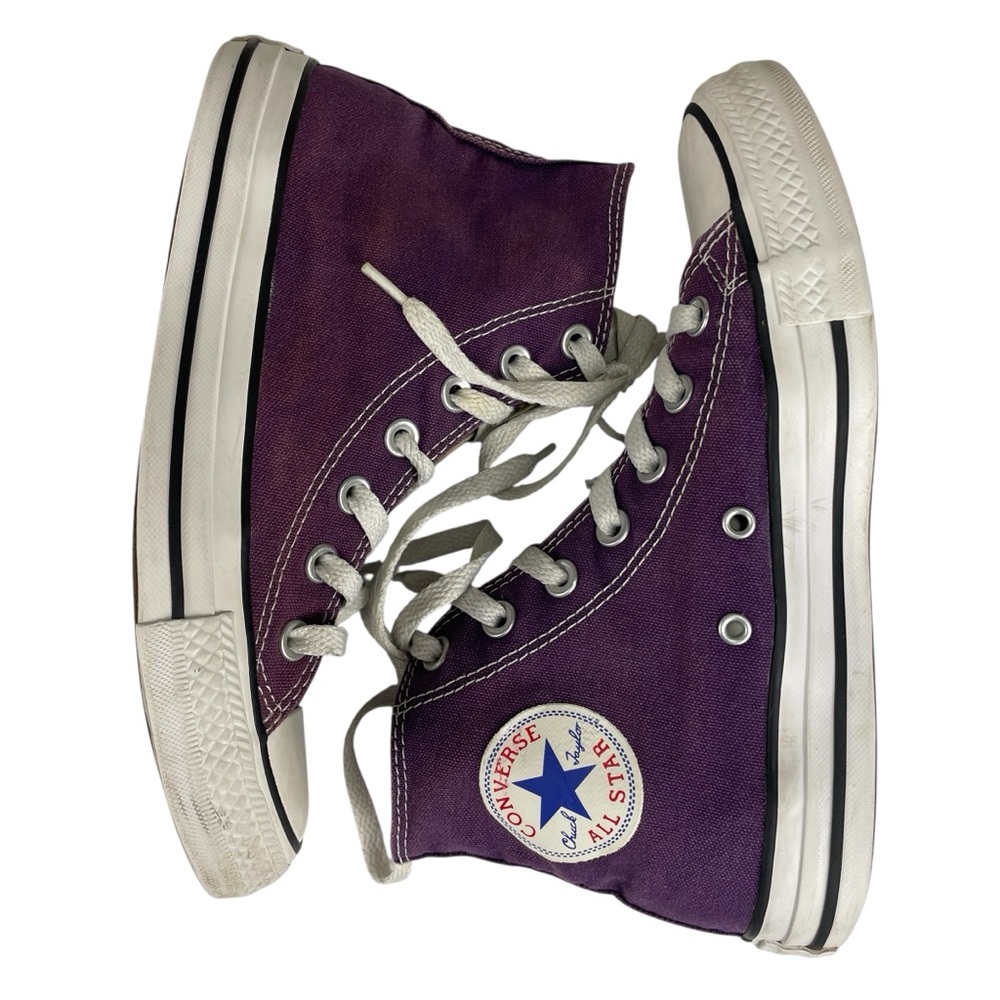 Converse Purple High Top Sneakers